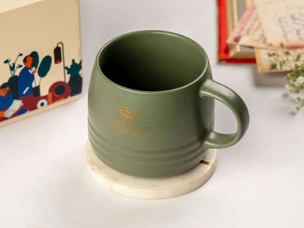 Ceramic Ribbed Mug